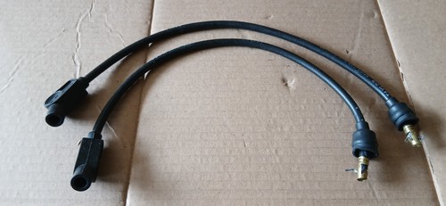 Taylor 8 MM Spiro-Pro Universal HT Leads Black 135 Degree 43cm Free P&P