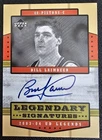 BILL LAIMBEER 2003-04 UD Legendary Signatures Auto On Card Detroit Pistons
