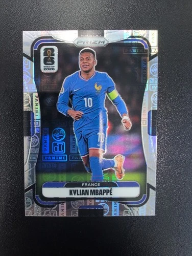 2026 Prizm FIFA World Cup Kylian Mbappe Panini Logo /61 🔥