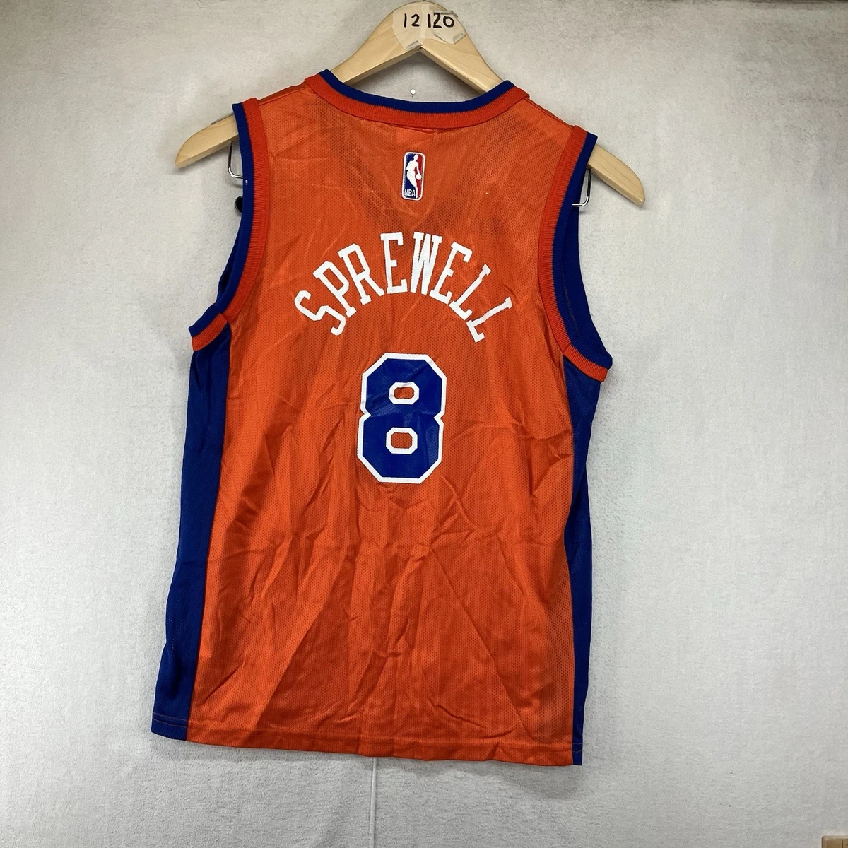 Latrell Sprewell Size M New York Knicks NBA Fan Apparel