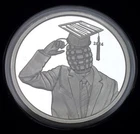 2024 Truth Bomb 1 oz. Silver Shield Proof Medallion Mini Mintage WW MEme #78
