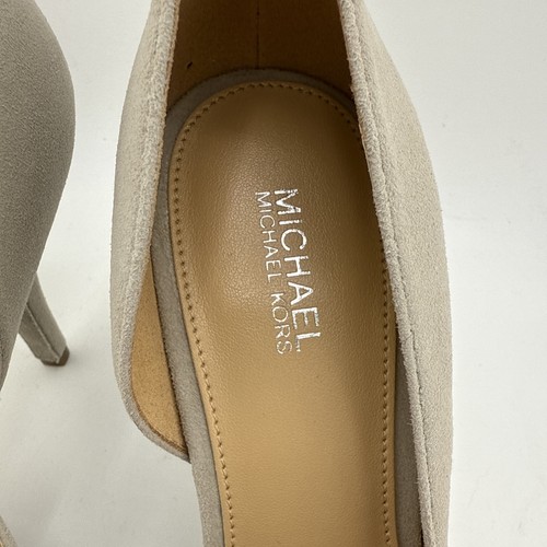 Michael Kors Women's Nathalie Pump Gray Suede Size 7 NWOB - Picture 8 of 12