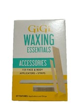 GiGi Complete Waxing Essentials Kit with Applicators  100 Small Muslin Strips