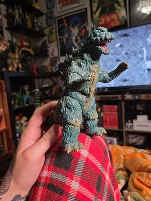 Y-MSF YMSF Green Tan Godzilla (1965) 6 inch figure Japan Vinyl Gojira Toy