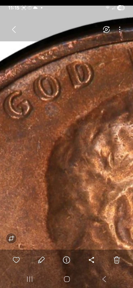 1970 S/S Lincoln Penny Error Doubled Die Obverse DDO RPM DDR FG - Image 3 of 4