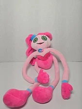 Poppy Playtime Mommy Long Legs Plush 18" Pink Stuffed Doll Mom Wired Posable
