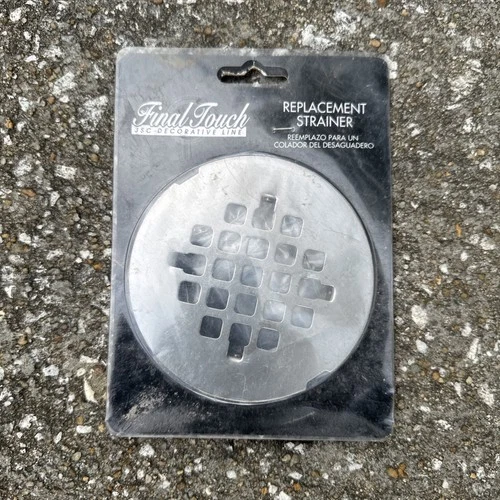 Jones Stephens D4005BN STRAP Inch Strainer For NC Shower Drain BN - Nickel - Picture 1 of 2