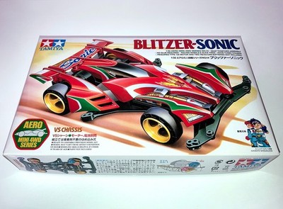 Tamiya Mini 4WD Red Emperor Blitzer Sonic Fumio Matoba 7152 Wins