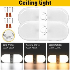 Led Rv Camper Trailer Marine Rv 12v Ceiling Fixture Double Dome Light 700lm 2 Ej Led Rv Camper Trailer Marine Rv 12v Ceiling Fixture Double Dome Light 700lm 2 Ej