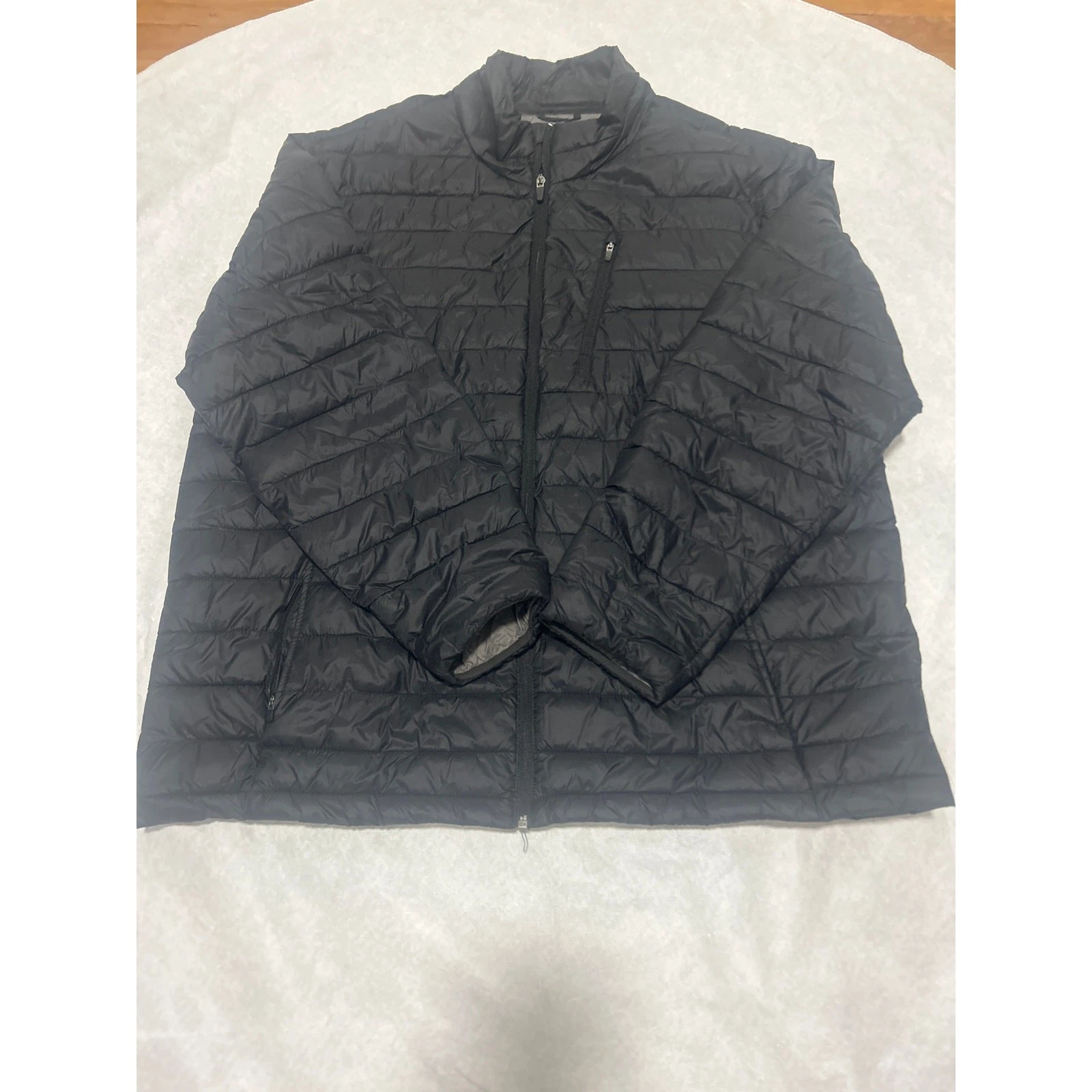 Xersion Lightweight Black Packable Puffer Jacket XXL