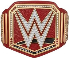 Red Universal Replica Wrestling Championship Title Belt 6MM Replica Adult