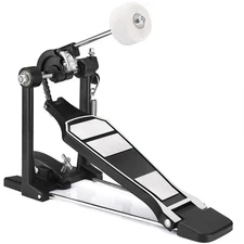 Single Kick Bass Drum Pedal, Kick Drum Pedal Come with Classic Felt Beater St...