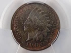 NobleSpirit 1904 Indian Head Cent 1c PCGS MS64 BN