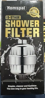 Universal High Performance Shower Filter. 15 Stage Filtration. Brand New
