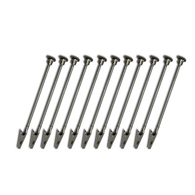 10x Professional Alligator Clip Sticks Model Paint Coloring Tool Magnetic Clips