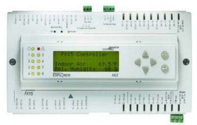 Johnson Controls LP-FX15D71-000C Facility Explorer FX15 Controller, 9 Relays, N2