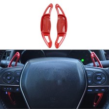 Rot Lenkrad-Schaltwippen-Erweiterung für Toyota Camry Corolla Avalon RAV4