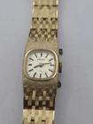 Vintage Seiko 11-3399 Watch Gold Tone Mechanical Winds Ticking