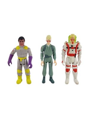 Vintage 1984 1987 1989 Lot Of 3 Ghostbusters Action Figures Only Fright Features