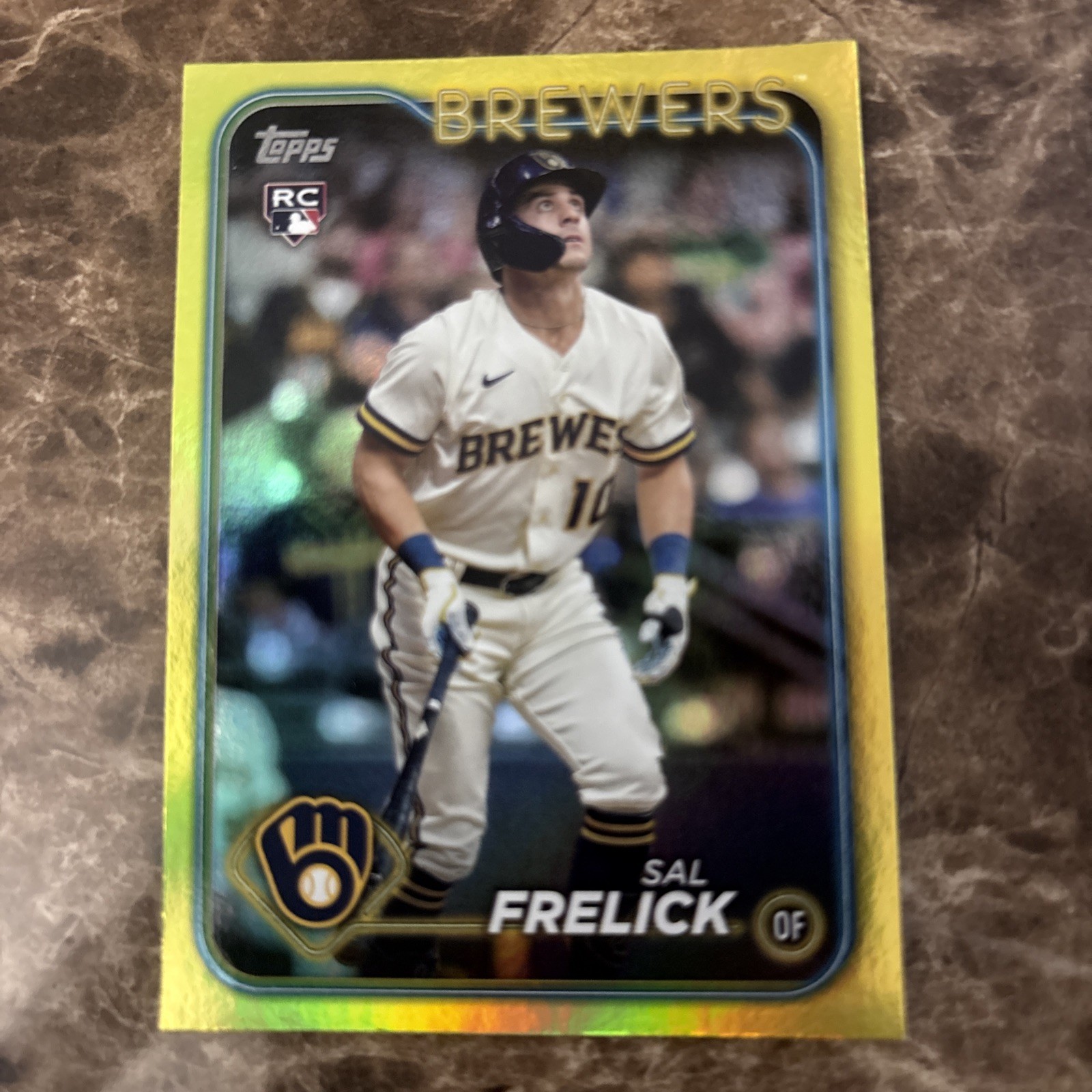 2024 Topps Series 1 - Sal Frelick #76 Yellow (RC)