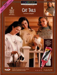 CAT TAILS – Donna Gallagher, Tulip ColorPoint Paintstitching 91247