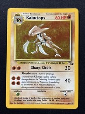 Kabutops MP 9/62 Unlimited Fossil Pokemon TCG Holo on eBay