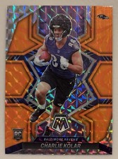 2022 Panini Mosaic #363 Charlie Kolar Mosaic / Orange