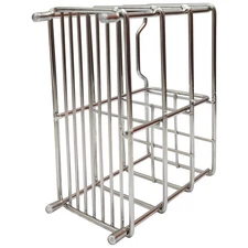 Stainless Steel Toothbrush Holder Toothpaste Razor Stand Rack Pen Rack Organizer