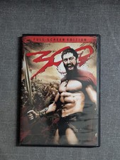 300 DVD Full-Screen Edition Gerard Butler Zack Snyder Warner Bros. Action Epic