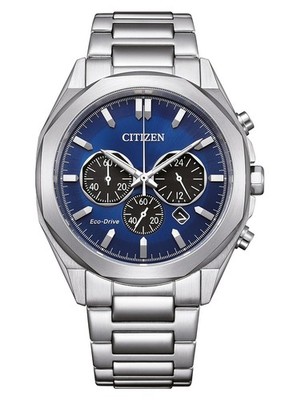 Citizen ECO-DRIVE Solar Sport-Chronograph Herrenuhr - 10 BAR WR  CA4590-81L