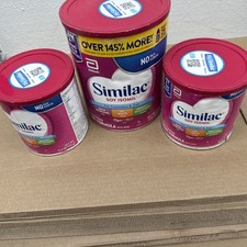 3 Cans similac soy isomil, 1 Can 30.8 Oz and 2 Cans 12.4 Oz , Free Shipping