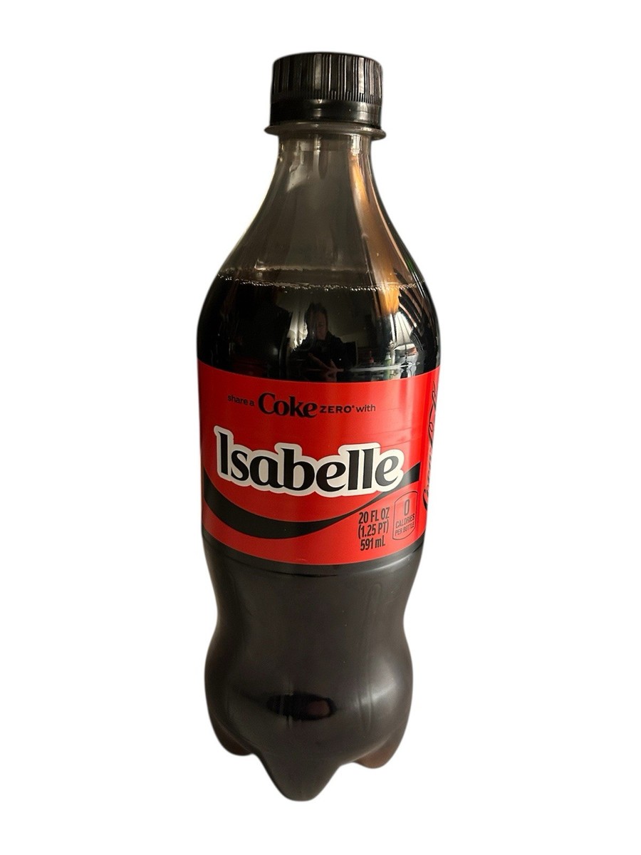 Share A Coke With Isabelle 2025 Coca Cola Bottle 20oz