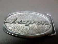 Snap - On Tools Belt Buckle - Chrome On Brass - SPP - 509 - U.S.A. - Solid