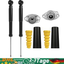 2x STOßDÄMPFER +DOMLAGER +PROTECTION-KIT HINTEN FÜR AUDI A1 8X VW FOX POLO 9N 6R