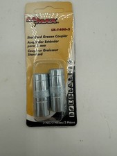 Lumax LX-1400-2 Standard Grease Coupler 1/8" NPT - 2 Pack - New