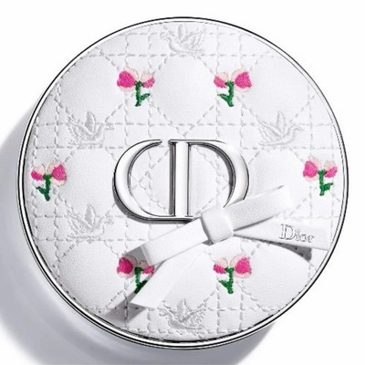 Dior Bow Forever Cushion Flower Bow Ribbon Case Only New