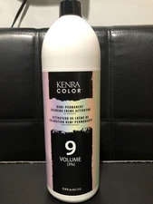 KENRA DEMI PERMANENT COLOR 9 VOLUME Activator Developer  32oz Kenra Demi Color