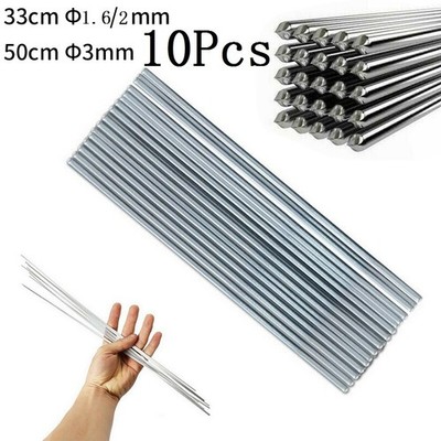 Set Aluminium Schweißstäbe Paket Posten Silber 10 Stück 10 Stück Draht Löte