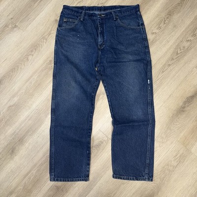 Wrangler Five Star Herren Regular Fit 96501MR Blue Denim Jeans W36 L29