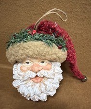 Vintage Santa Head Ornament