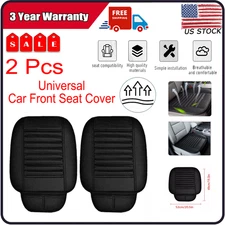 Universal Car Front Seat Cover Breathable Leather Pad Cushion Surround Protector