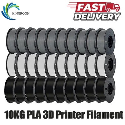 Kingroon 10KG 3D Printer Filament PLA PETG 1.75 mm FDM Bundles Spools Roll Lot - image 1 of 4