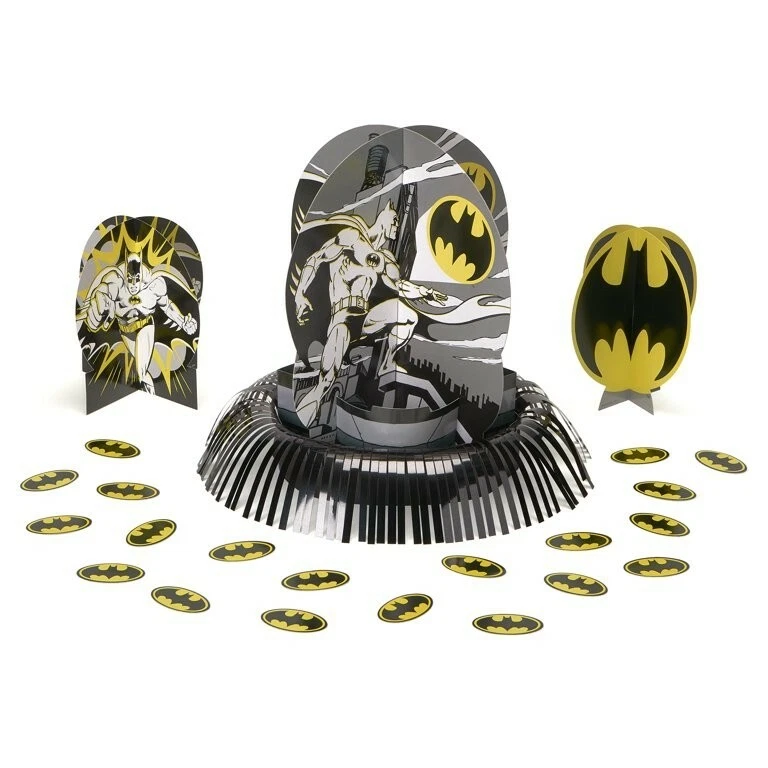 Kit de decoración de mesa American Greetings Batman suministros de fiesta, 1 cuenta Foto 2 de 2