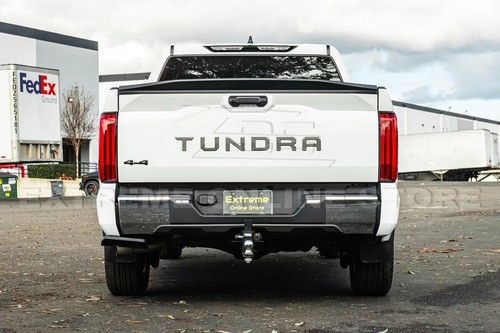 For 22-Up Toyota Tundra Street Series MATTE BLACK Rear Tailgate Wing Spoiler - Picture 4 of 14