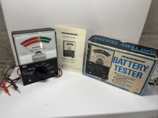Vintage Radio Shack Battery Tester Micronta 22-030A - Tested - Works - In Box