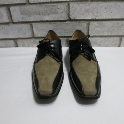Giorgio Brutini Two Tone Suede Leather Dress Formal Oxfords  display picture 3