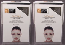 NEW 2-PACK x 5oz Global Beauty Care COCONUT Wash Off Mask Mud Face Treatment ++