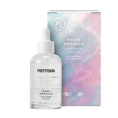 PRETTY SKIN Pearl Ampulle 50ml Brightening Ampulle Glow Ampulle Koreanische H...