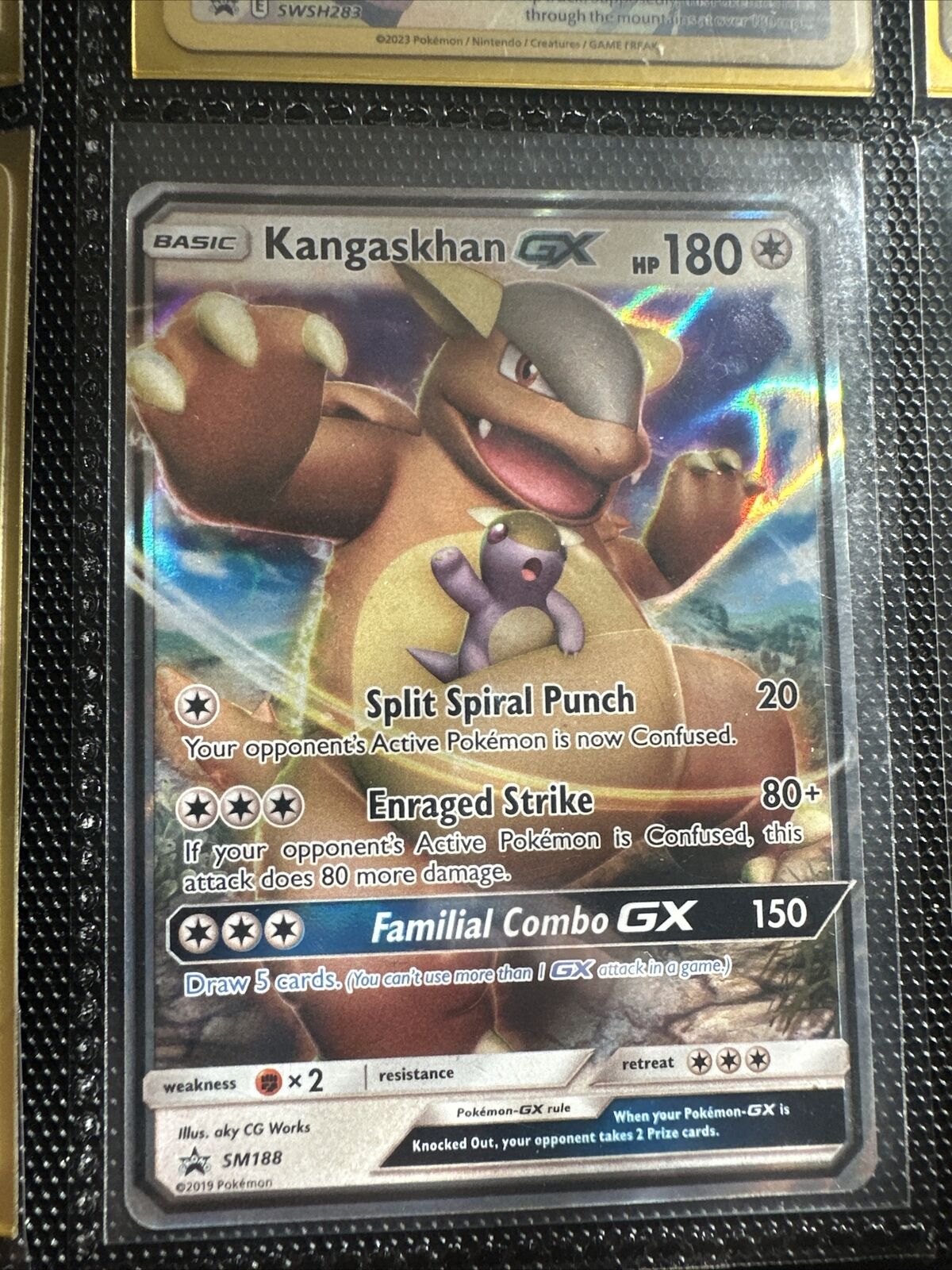 Kangaskhan GX SM188 Pokemon TCG Black Star Promo Ultra Rare NM