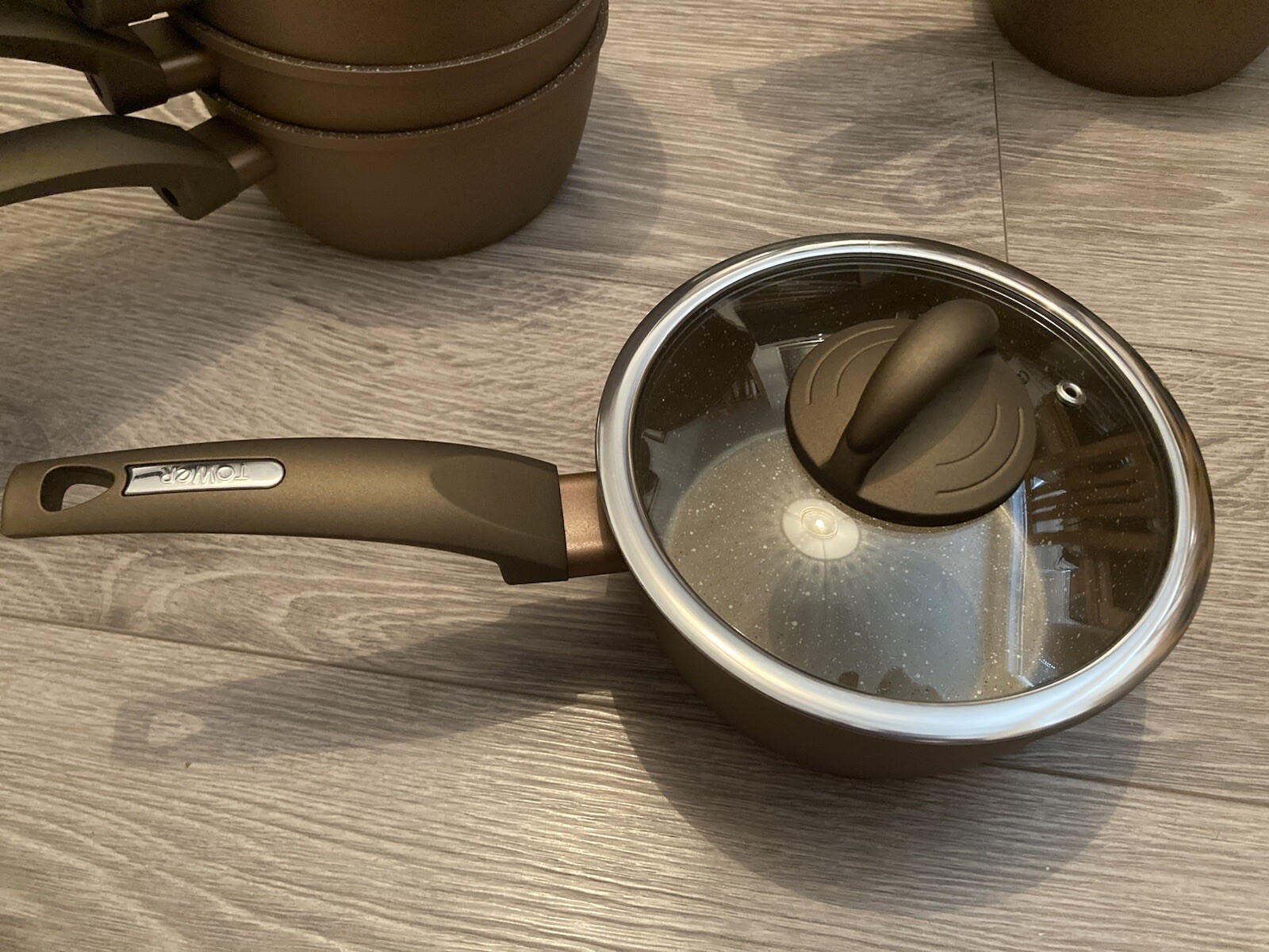 18cm nonstick Tower Saucepans eBay